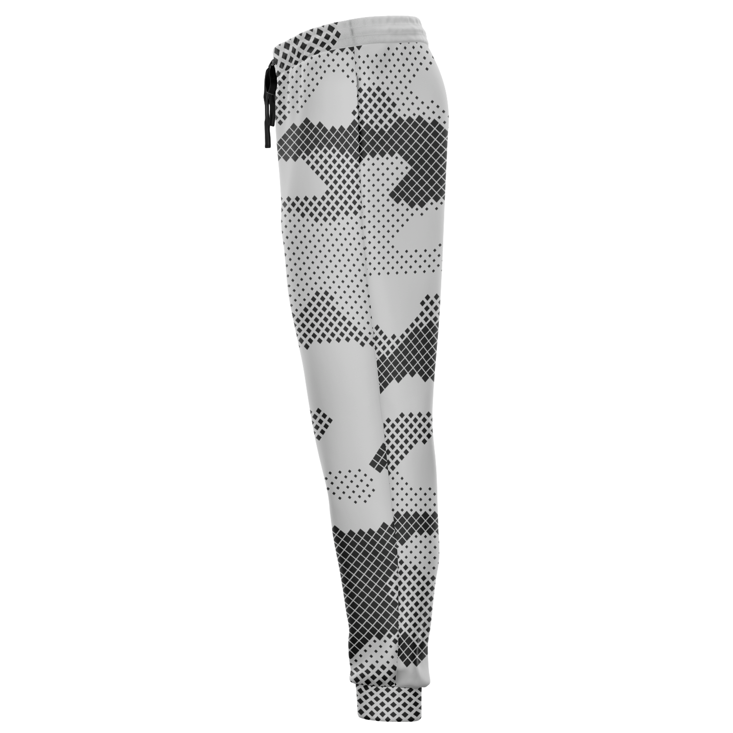 Camo Joggers | Unisex | Black & White Digital