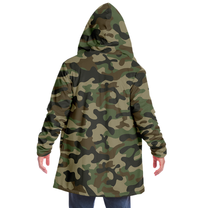 Camo Cloak | Military Brown Camouflage | Microfleece