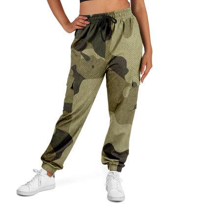 Camo Cargo Pants | Unisex | Green Fabric Camouflage