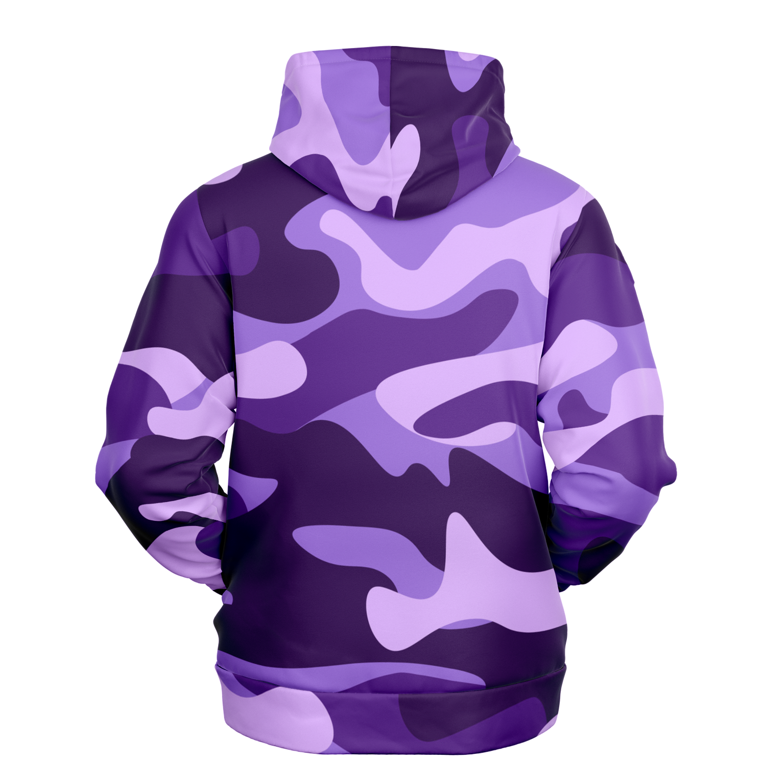 Camo Hoodie | Purple, Blue & Mauve Camouflage Pullover