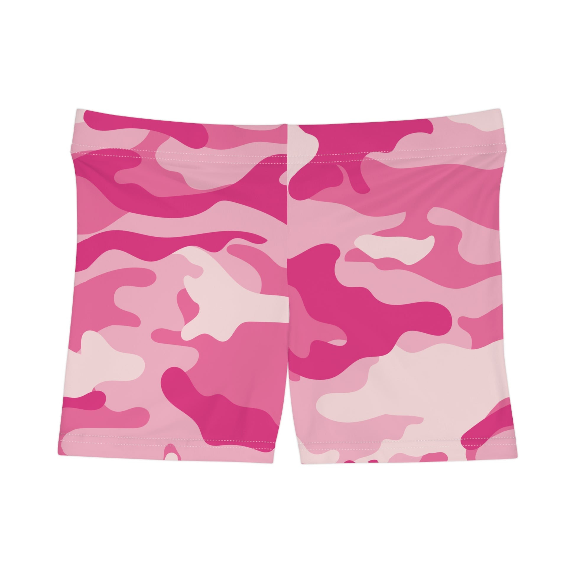 Women's Camo Shorts | Tight Fit | Lavender Pink Camouflage