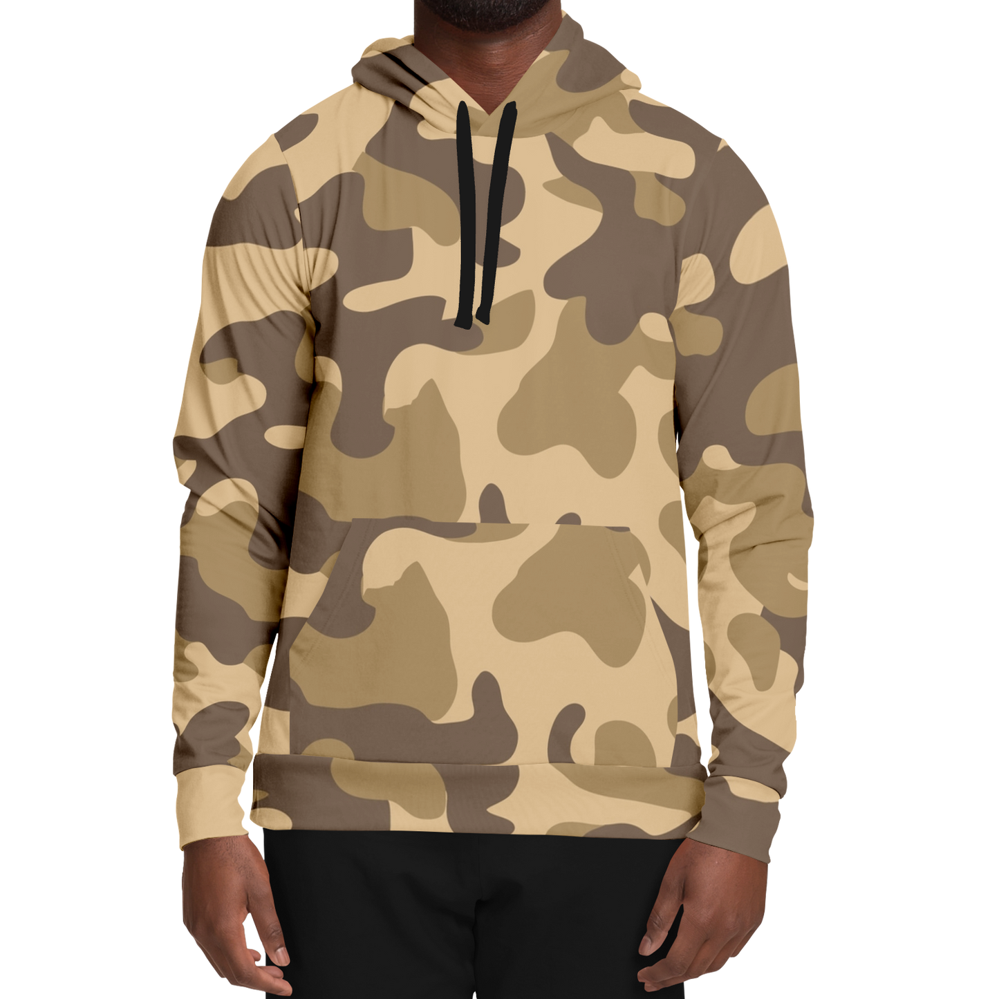 Camo Hoodie | Khaki Camouflage Pullover