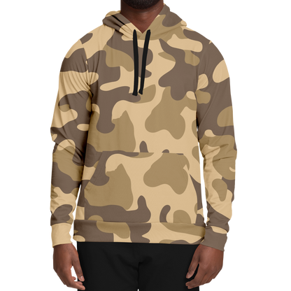 Camo Hoodie | Khaki Camouflage Pullover