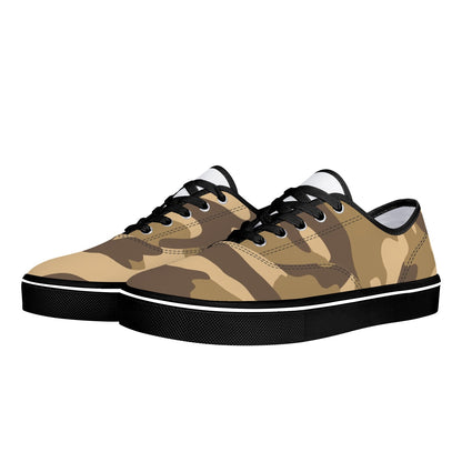 Camo Skate Shoes | Khaki Camouflage