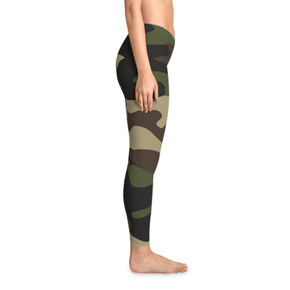 Green Camo Leggings For Women | Classic Camouflage