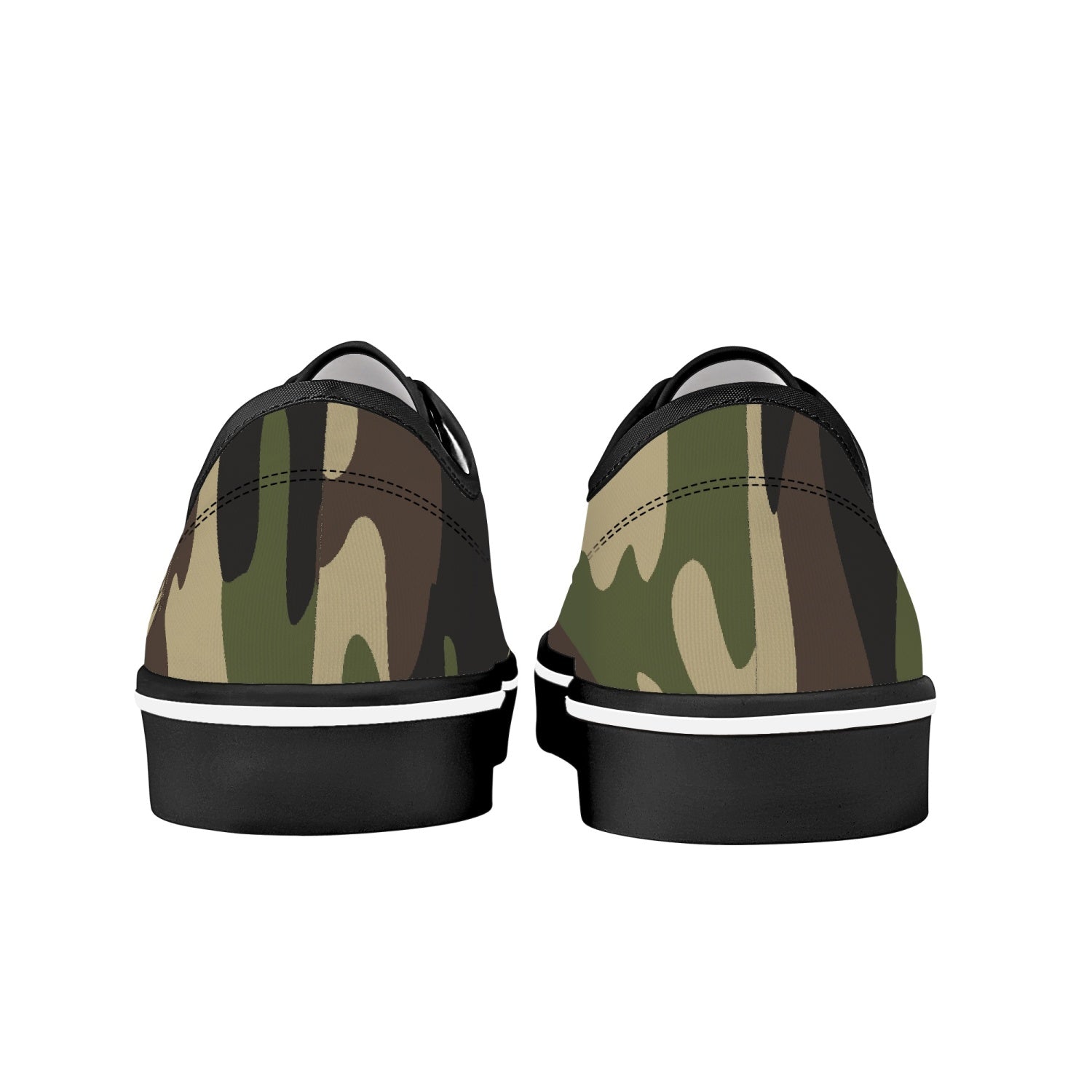 Camo Skate Shoes | Classic Green Camouflage