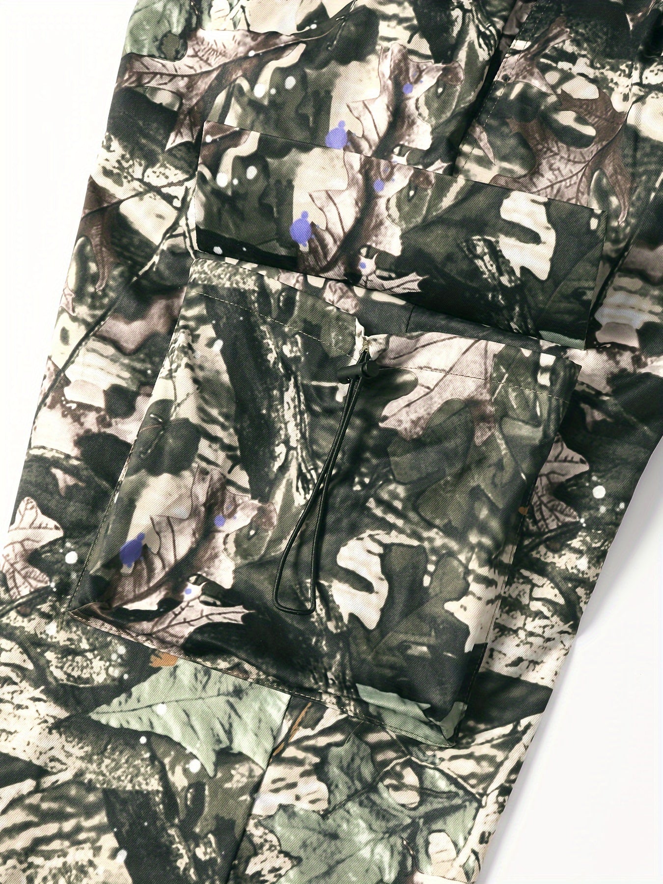 Men's Camo Cargo Pants | Loose Fit With Multiple Pockets