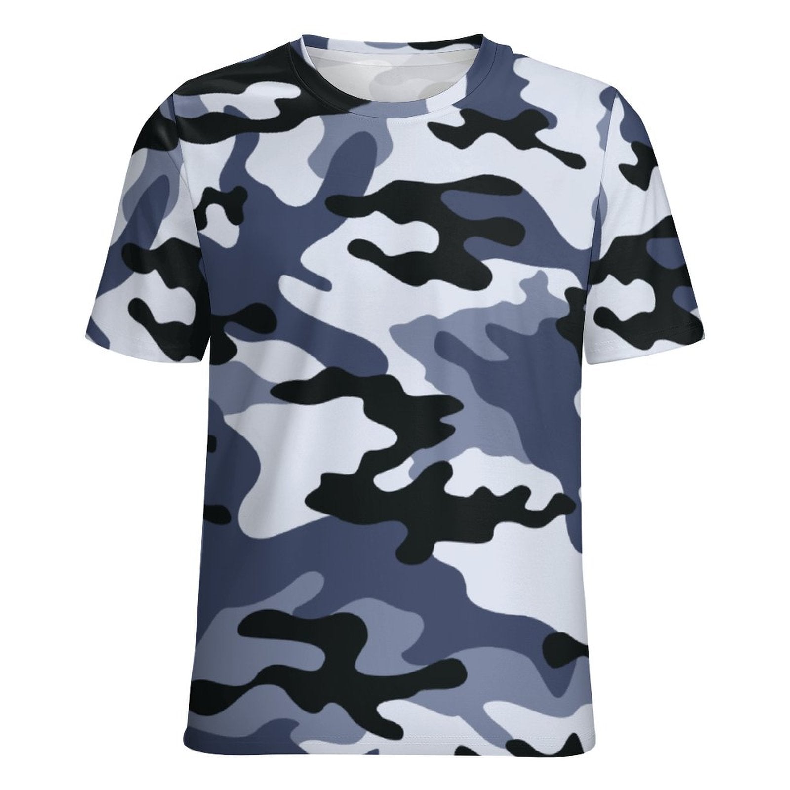 Camo Shirt | Light Blue Camouflage T