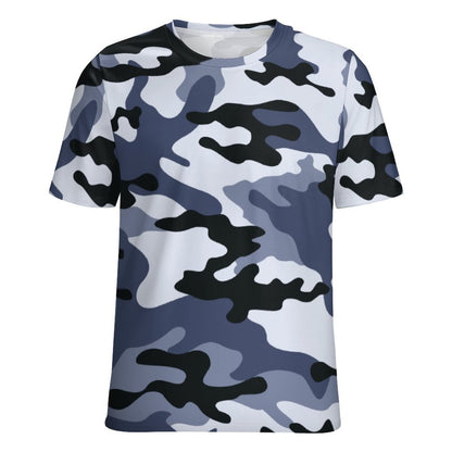 Camo Shirt | Light Blue Camouflage T