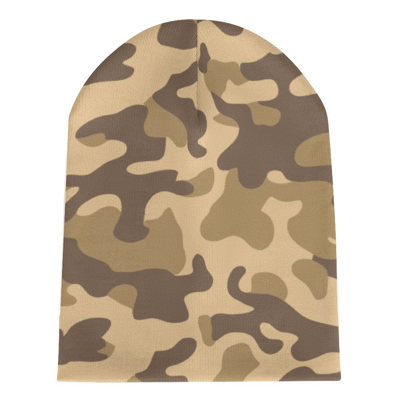 Camo Beanie | Khaki Camouflage