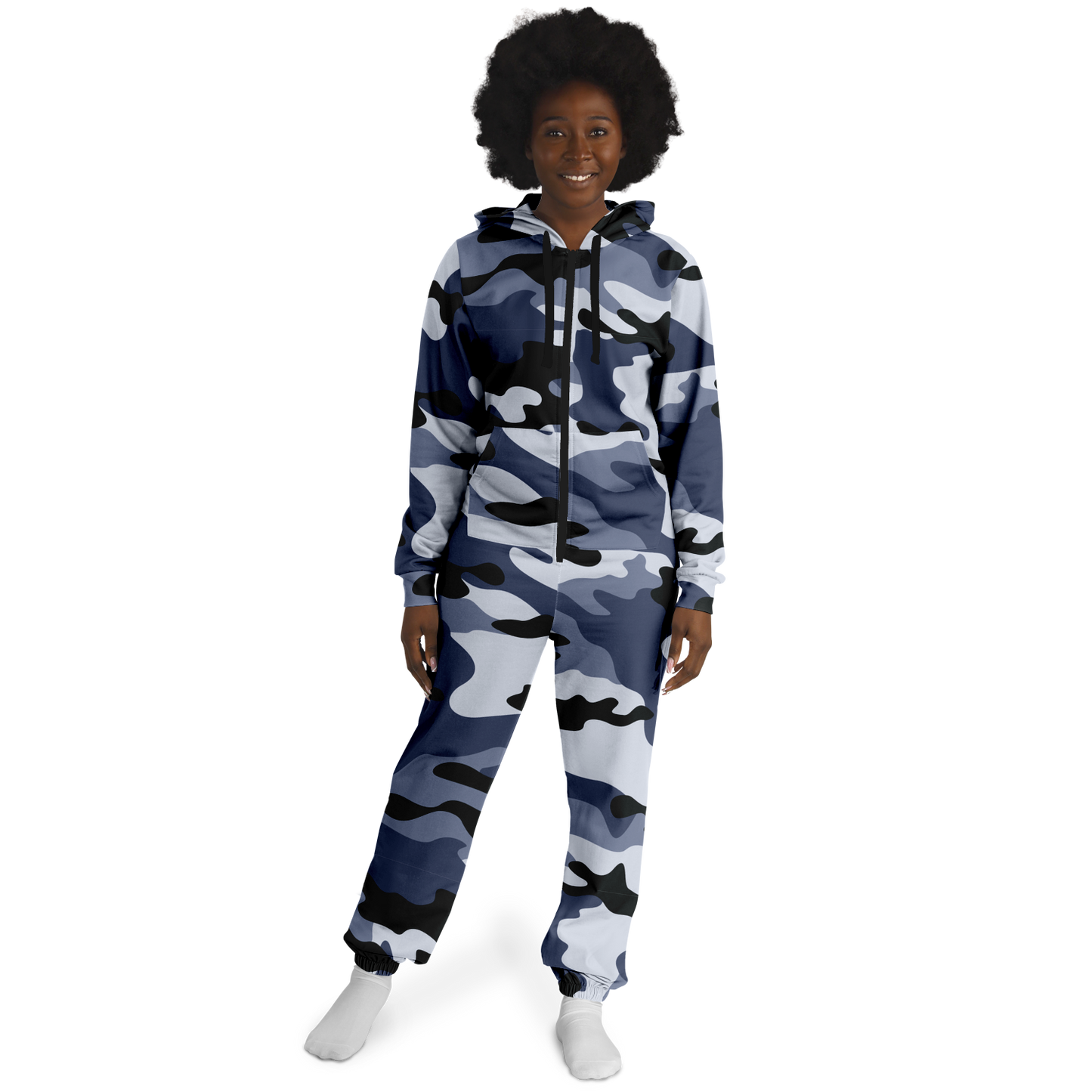 Camo Onesie | Light Blue Camouflage