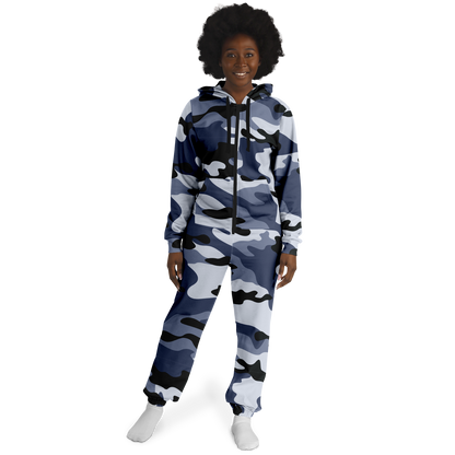 Blue camo pajamas sale