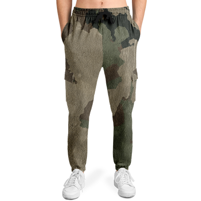 Camo Cargo Pants | Unisex | Dirty Old Brown Camouflage