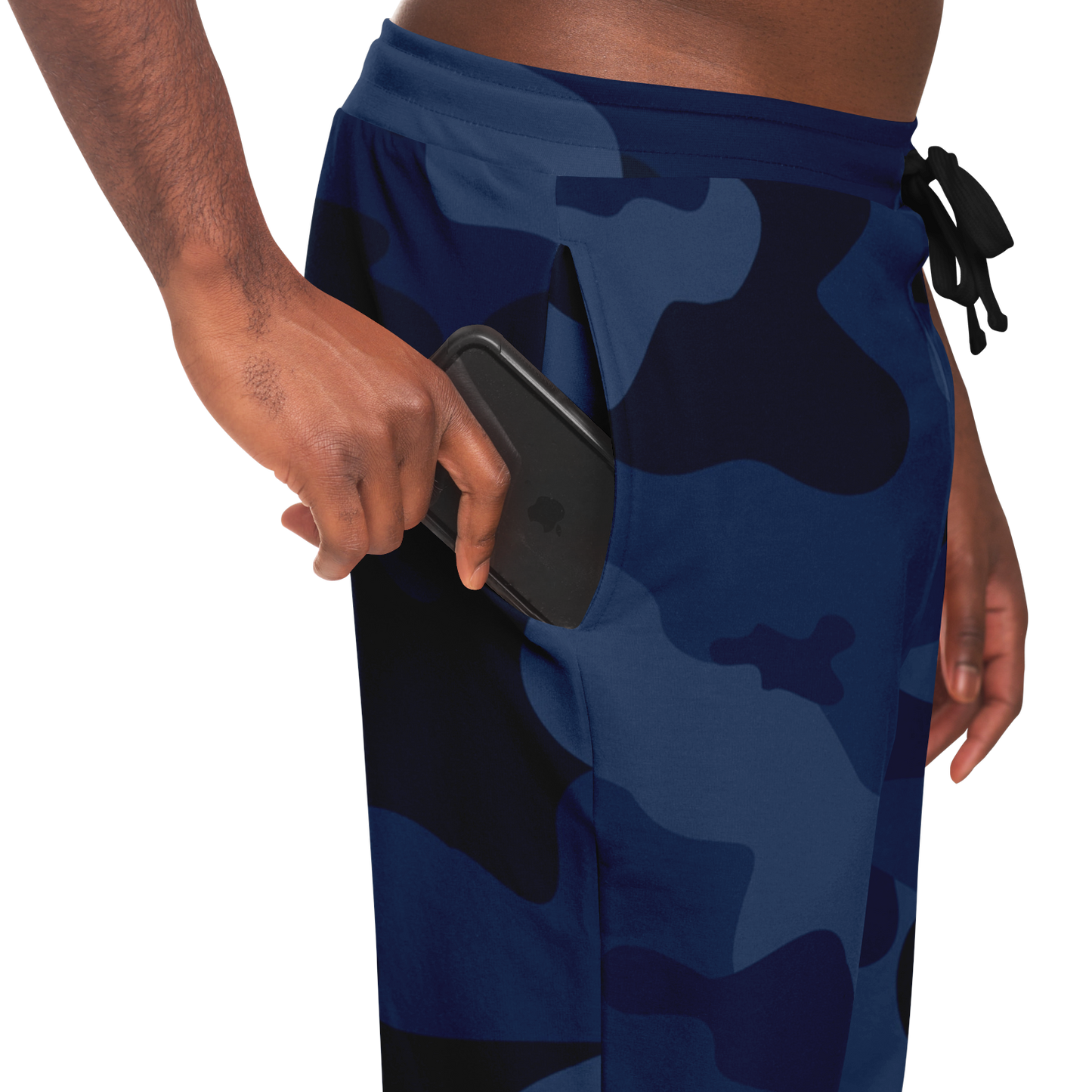 Camo Sweatpants | Unisex | Deep Blue Camouflage