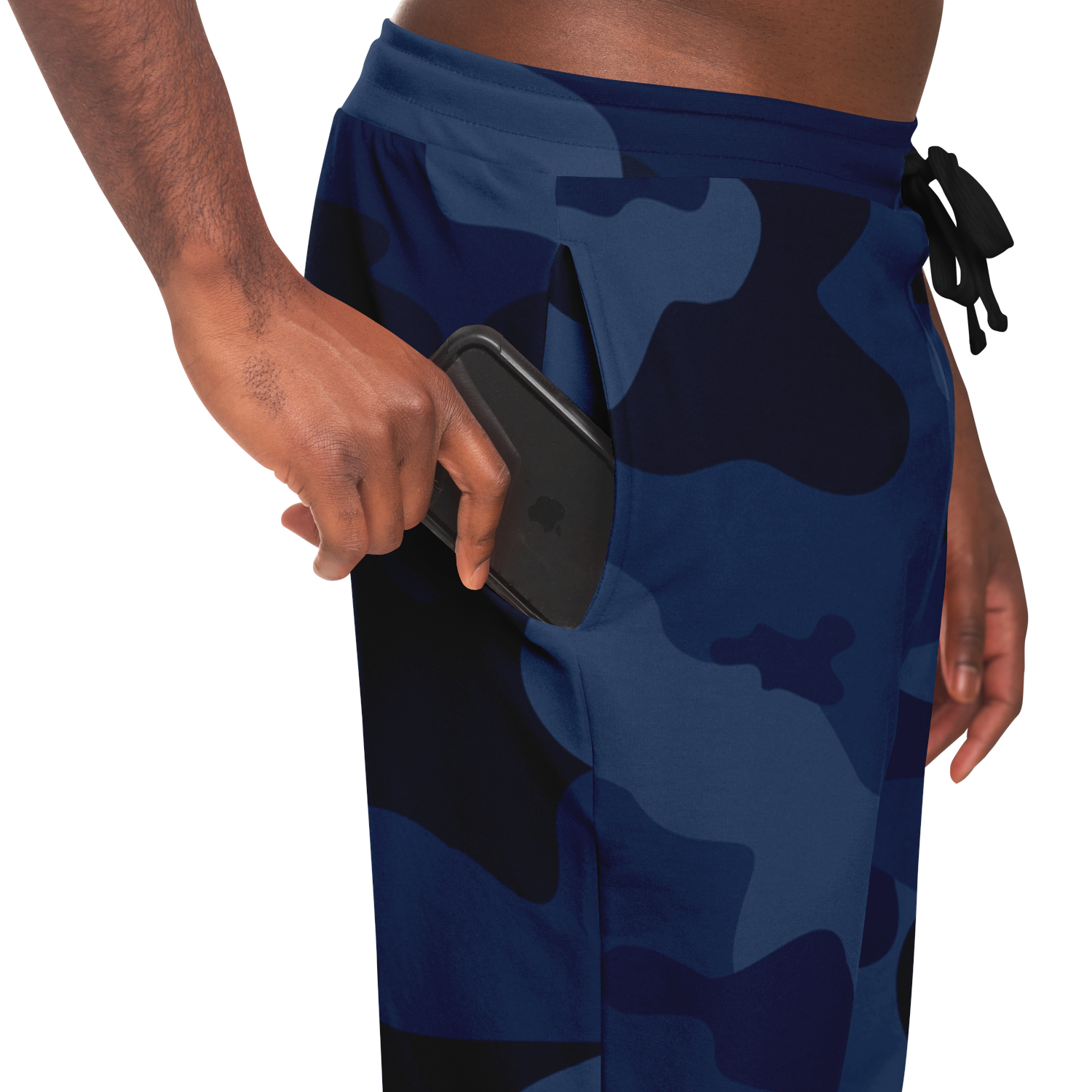 Camo Sweatpants | Unisex | Deep Blue Camouflage