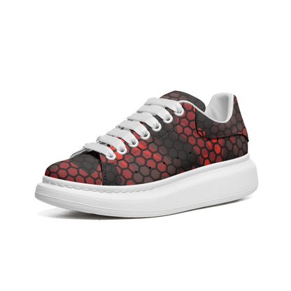 Oversized McQueen Sneakers | Red Hive Camo