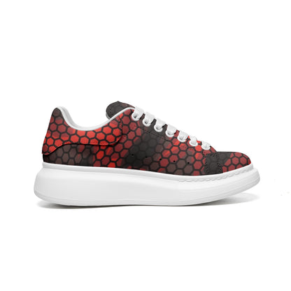 Oversized McQueen Sneakers | Red Hive Camo