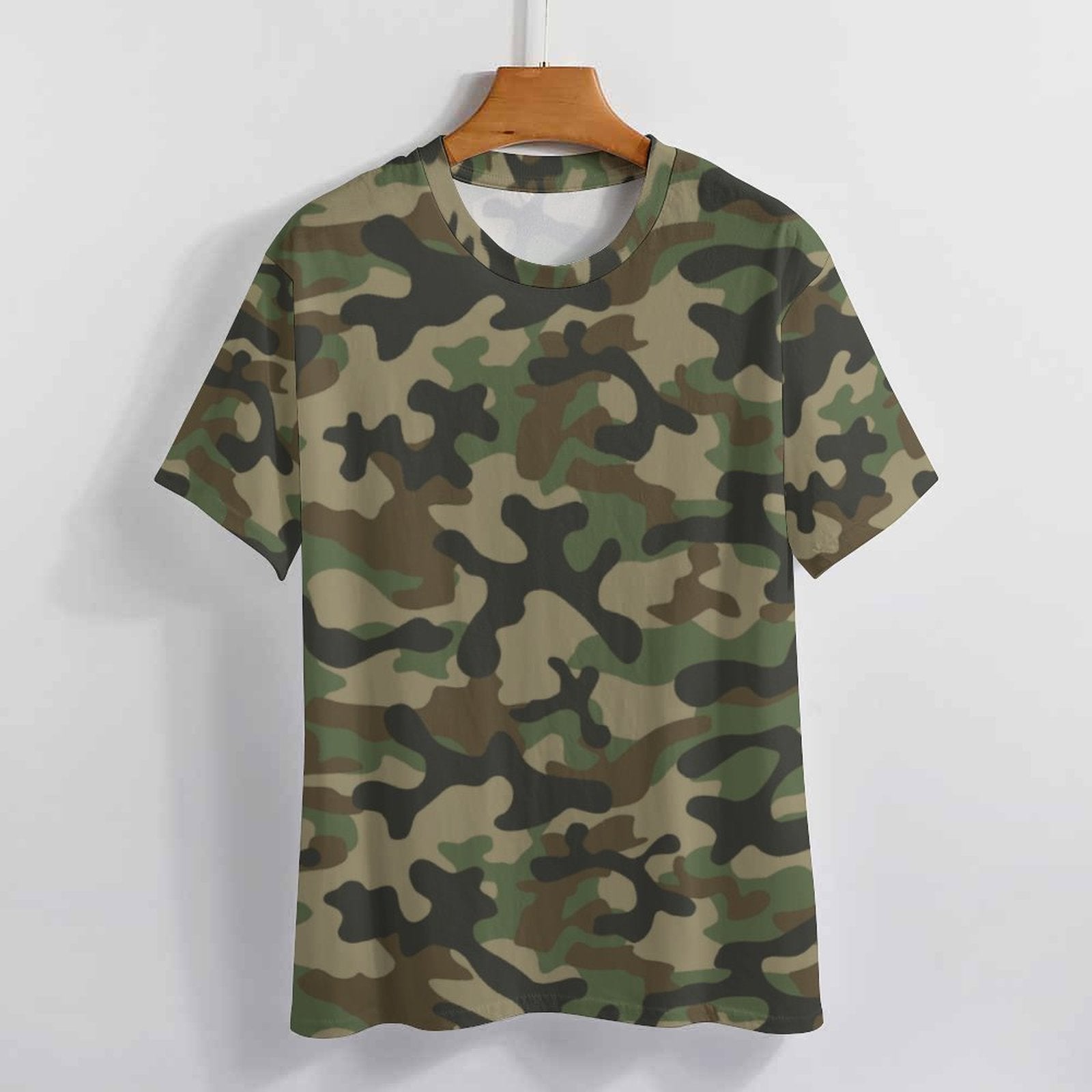 Camo Shirt | Military Brown Camouflage T