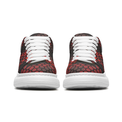 Oversized McQueen Sneakers | Red Hive Camo