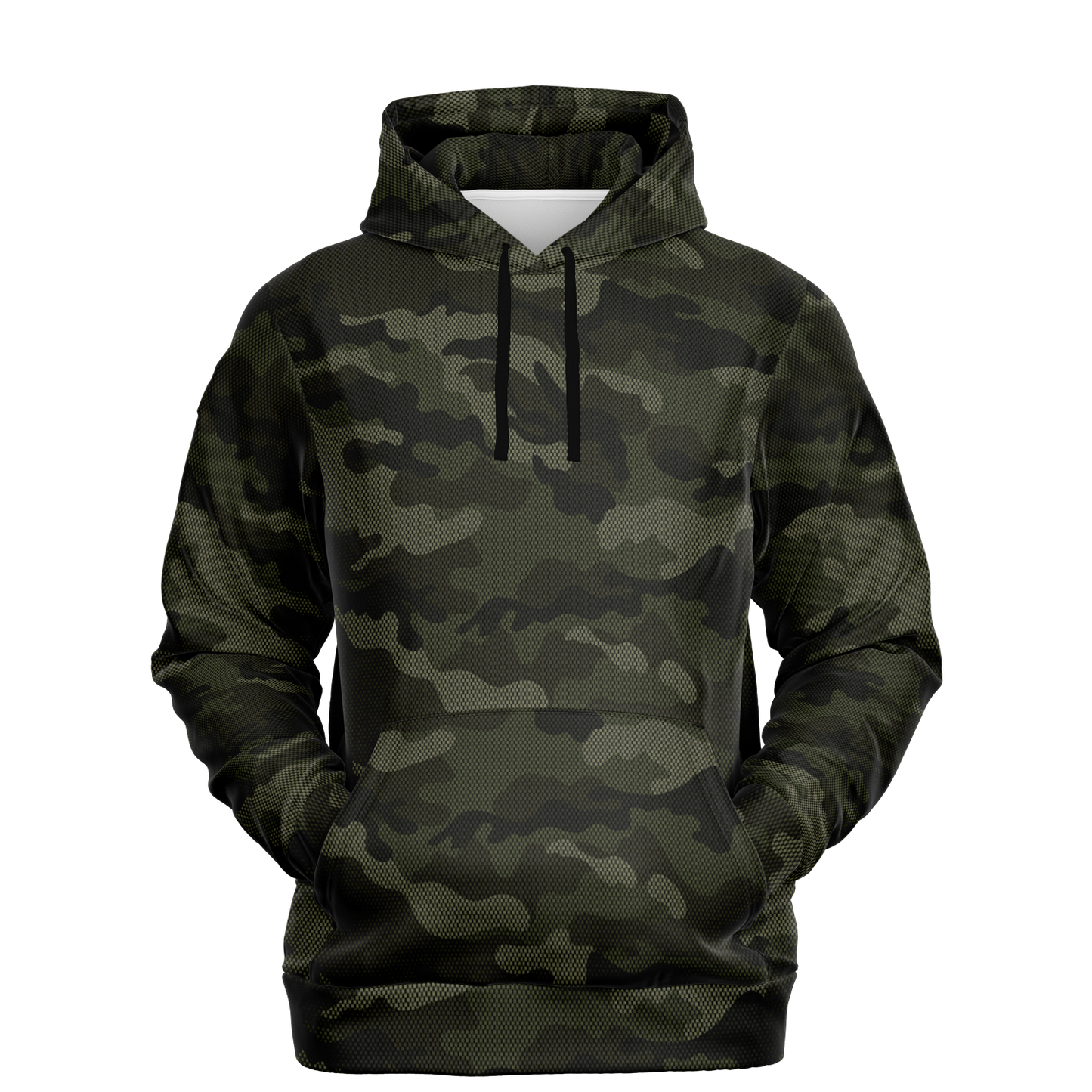 Brown Camo Hoodie | Digital Dotted Camouflage