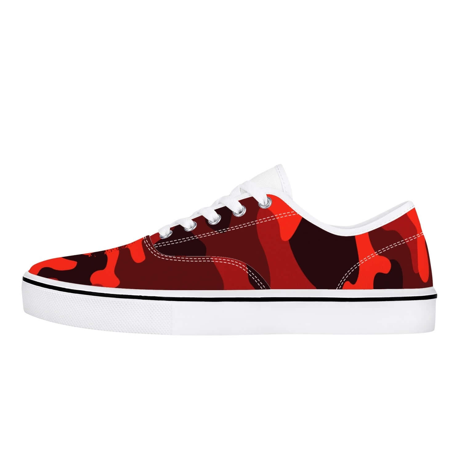 Camo Skate Shoes Vibrant Camouflage Colors