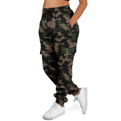 Pantalones cargo de camuflaje verde | Camuflaje negro y jungla oscura