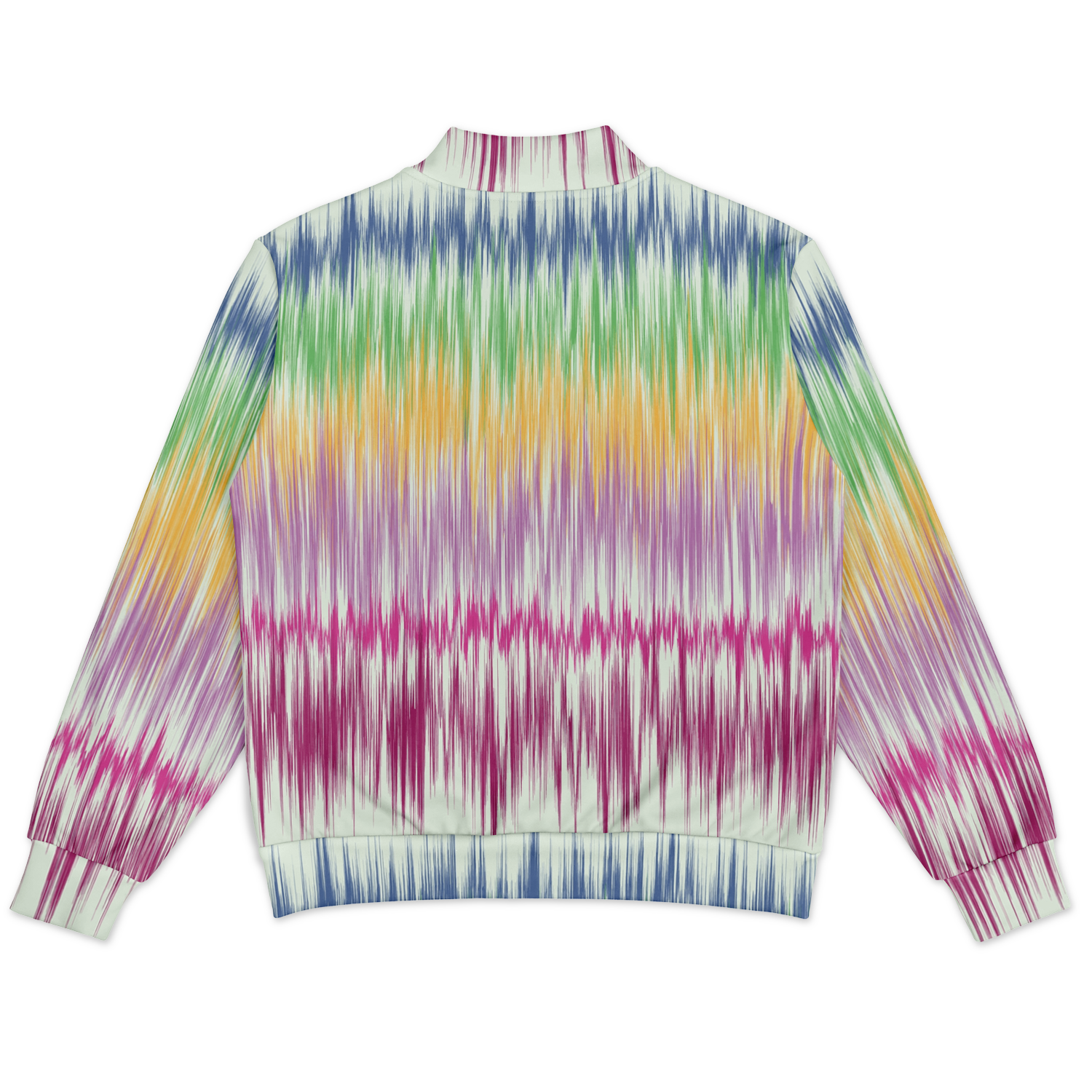 Baseball Jacket | Washed Digital Watercolor | Boho Camouflage