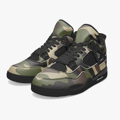 Camo Jordans AJ4 | Classic Green Camouflage