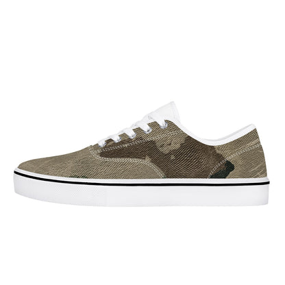 Camo Skate Shoes | Dirty Brown Camouflage