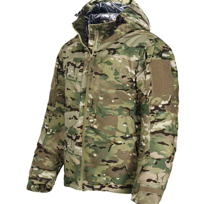 Tactical Hooded Jacket | Men's Water-Resistant Winter Coat