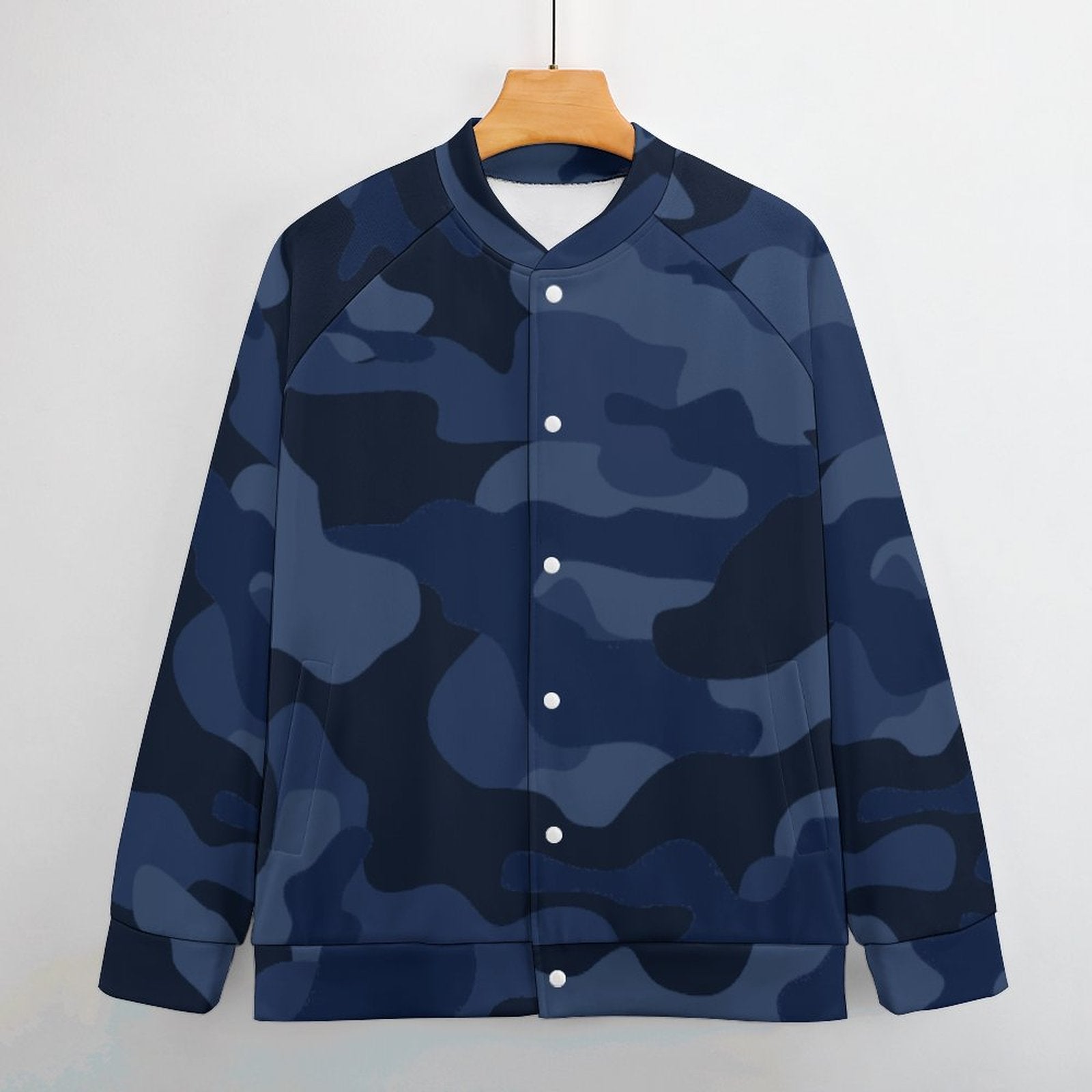 Men's Camo Jacket | Deep Blue Camouflage