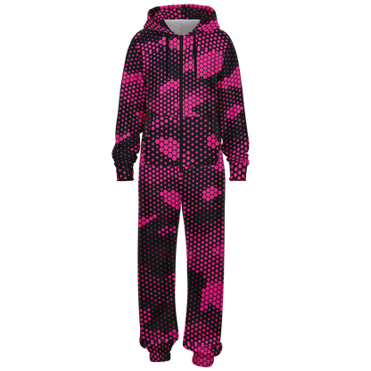 Camo Onesie | Digital PInk Camouflage