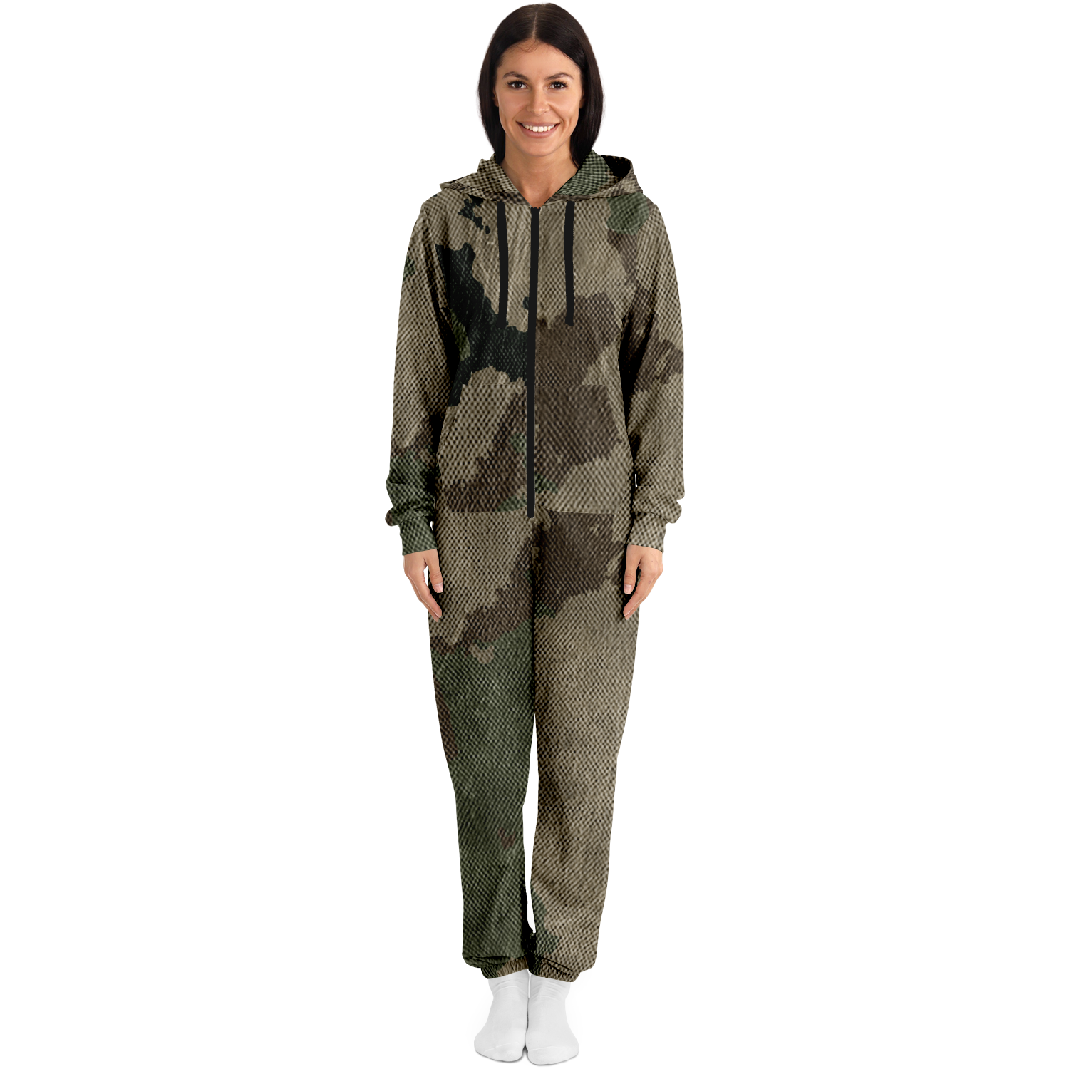 Camo Onesie | Dirty Brown Camouflage