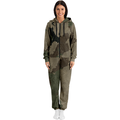 Camo Onesie | Dirty Brown Camouflage