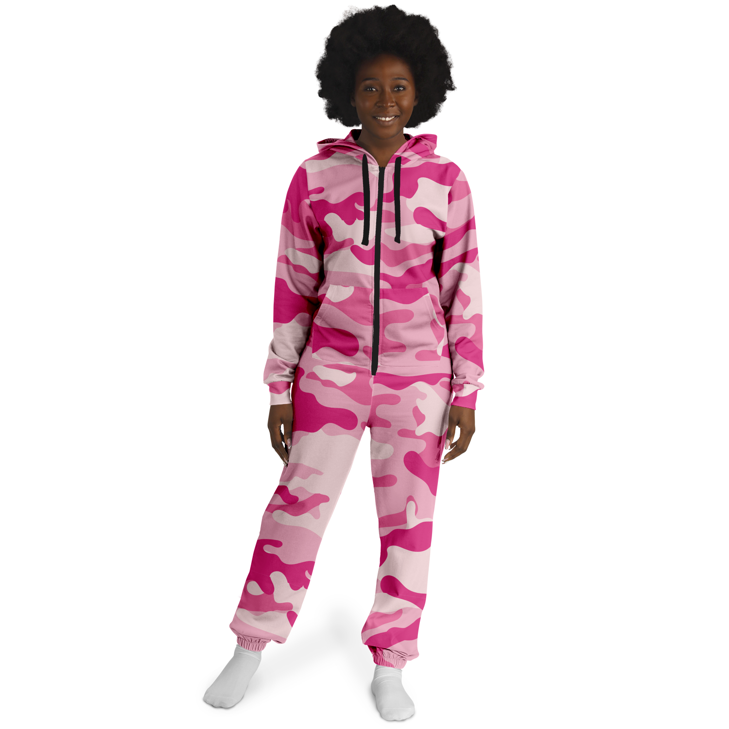 Camo Onesie | Lavender Pink Camouflage