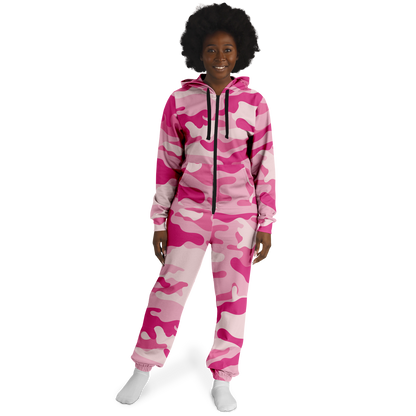 Camo Onesie | Lavender Pink Camouflage