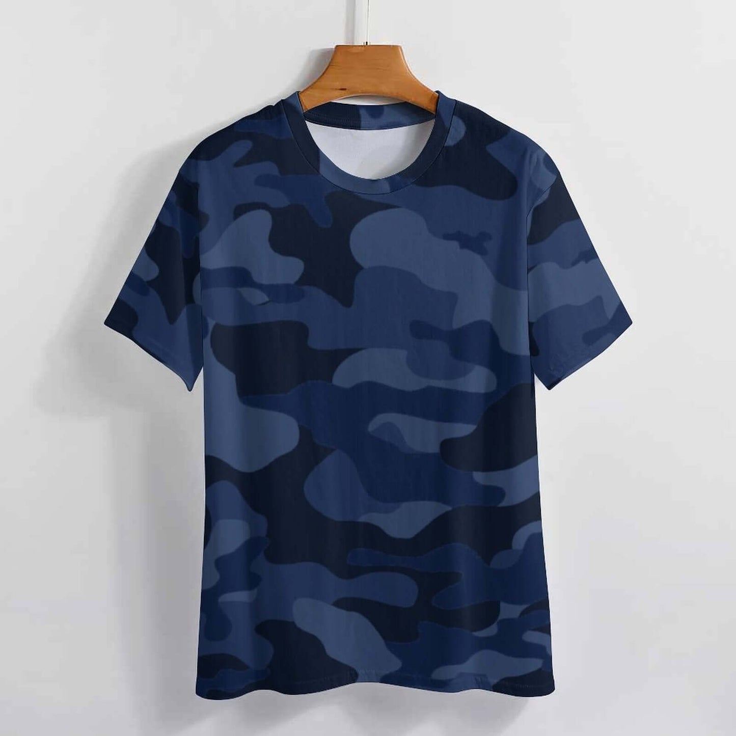 Camo Shirt | Deep Blue Camouflage T