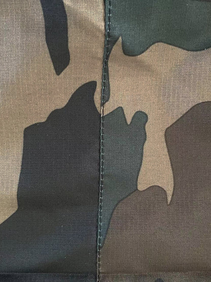 Camouflage Pattern Hooded Jacket for Men | Loose Fit