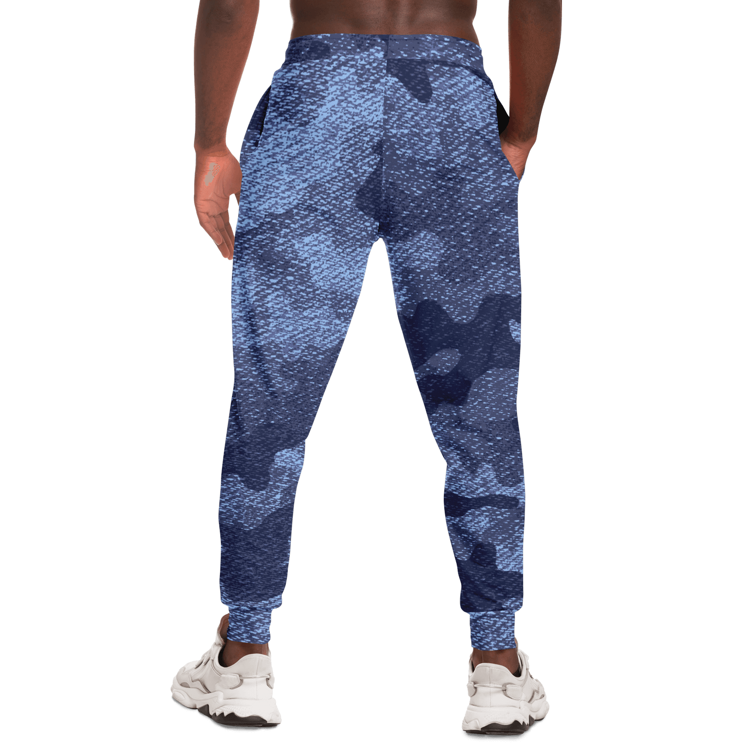 Camo Joggers | Unisex | Denim Blue