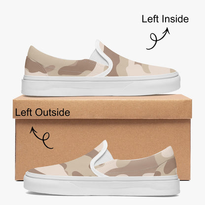 Camo Slip-On Shoes | Desert Brown Camouflage