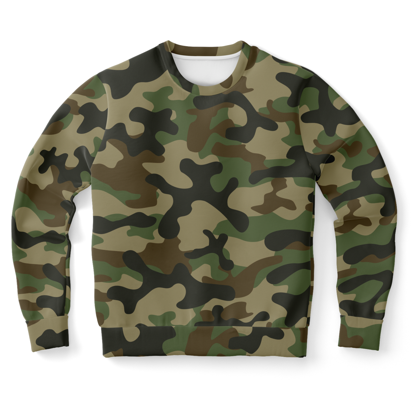 Camo Sweatshirt | Unisex | Military Brown Camouflage