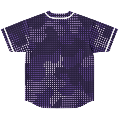 Camo Baseball Jersey | Blue Led Screen Camouflage