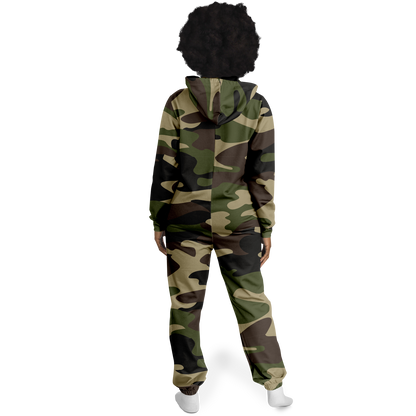 Camo Onesie | Classic Green Camouflage