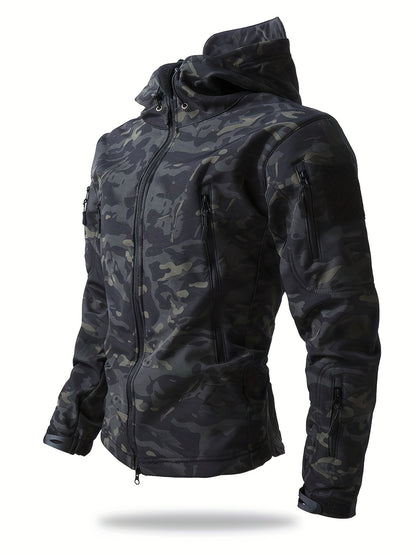 Tactical Military Jacket | Men's Windproof Hiking Softshell