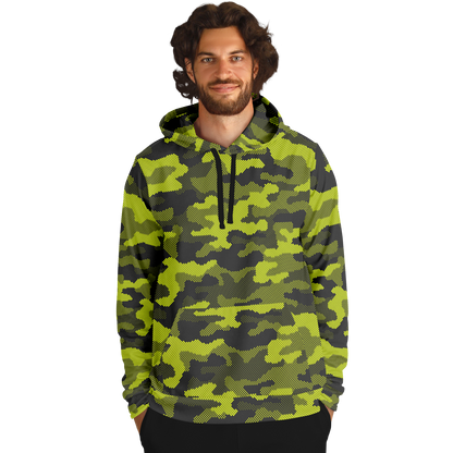 Green Dotted Camo Hoodie | Military Camouflage