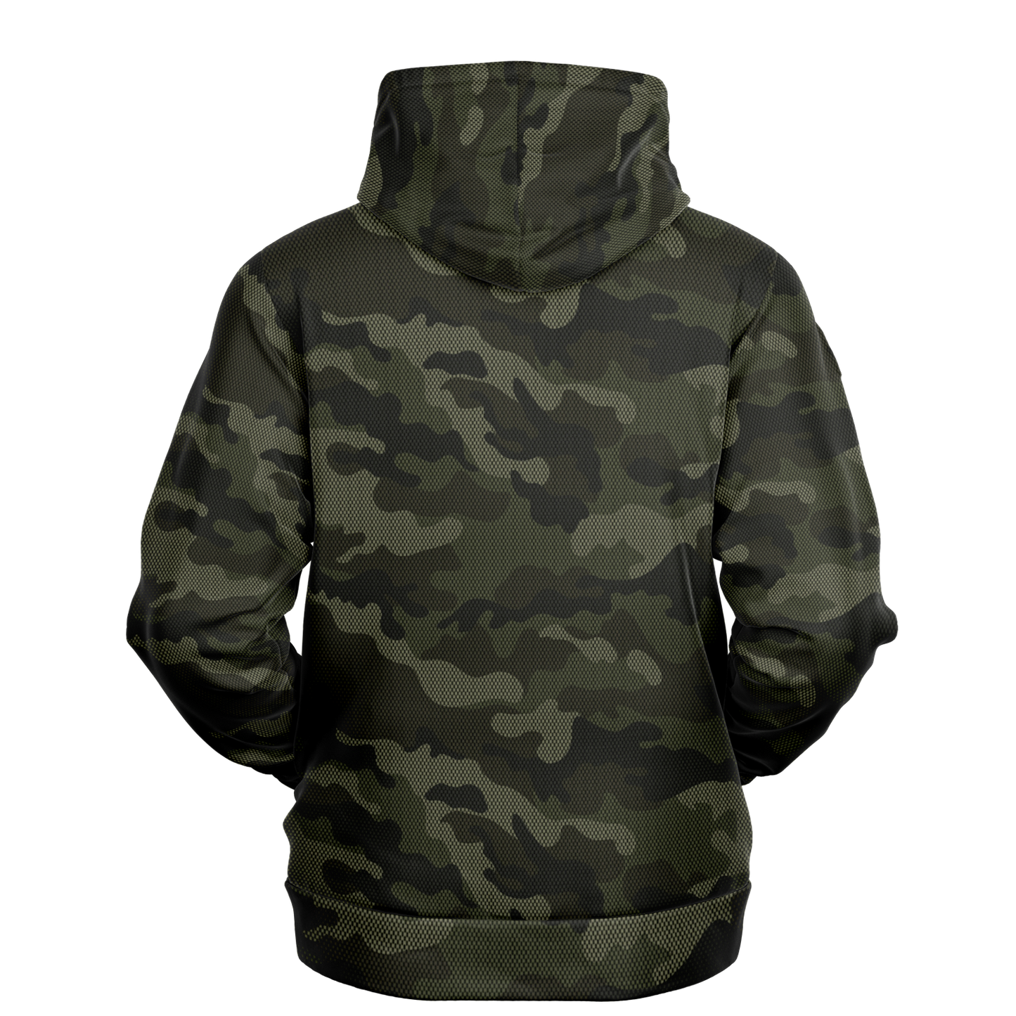 Brown Camo Hoodie | Digital Dotted Camouflage