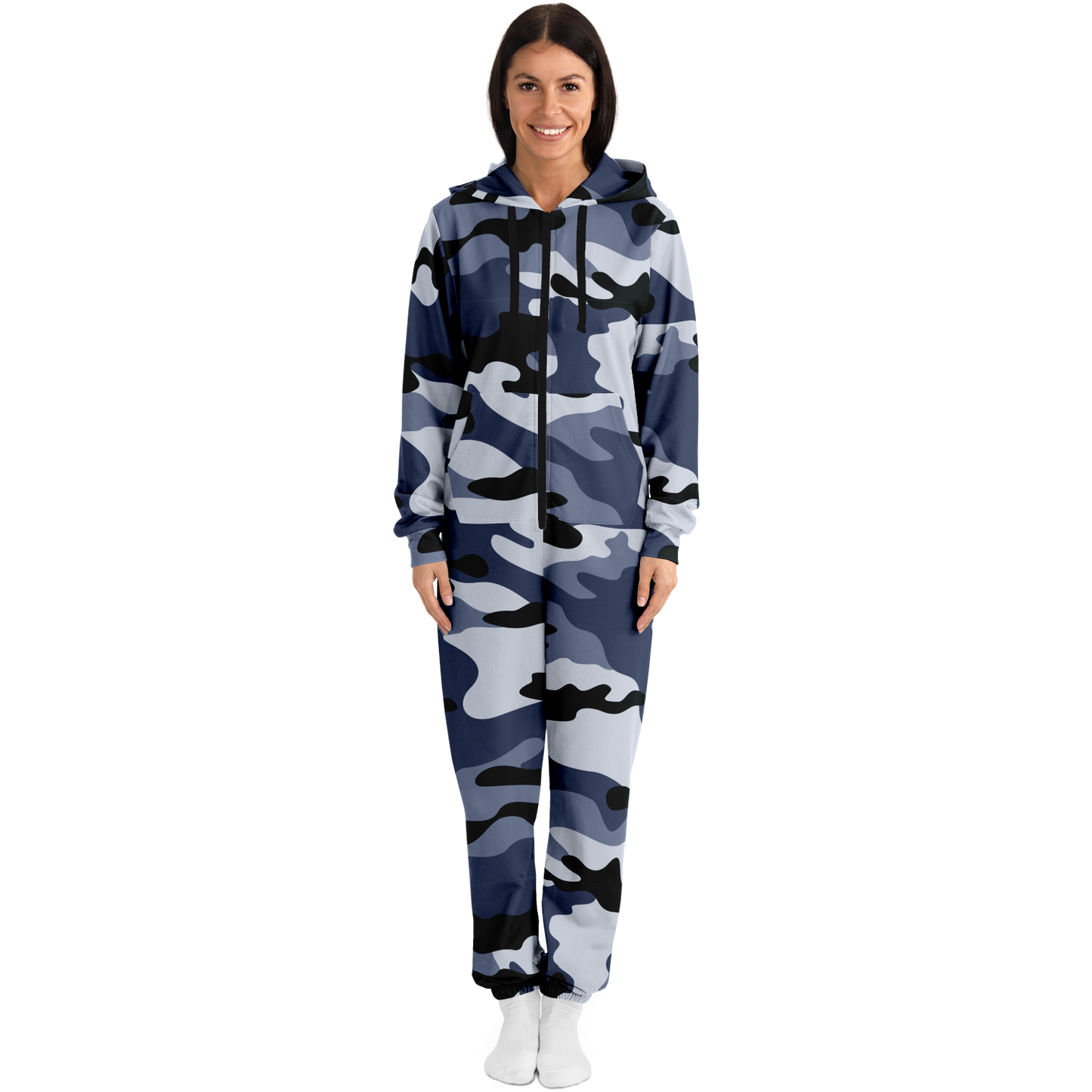 Camo Onesie | Light Blue Camouflage