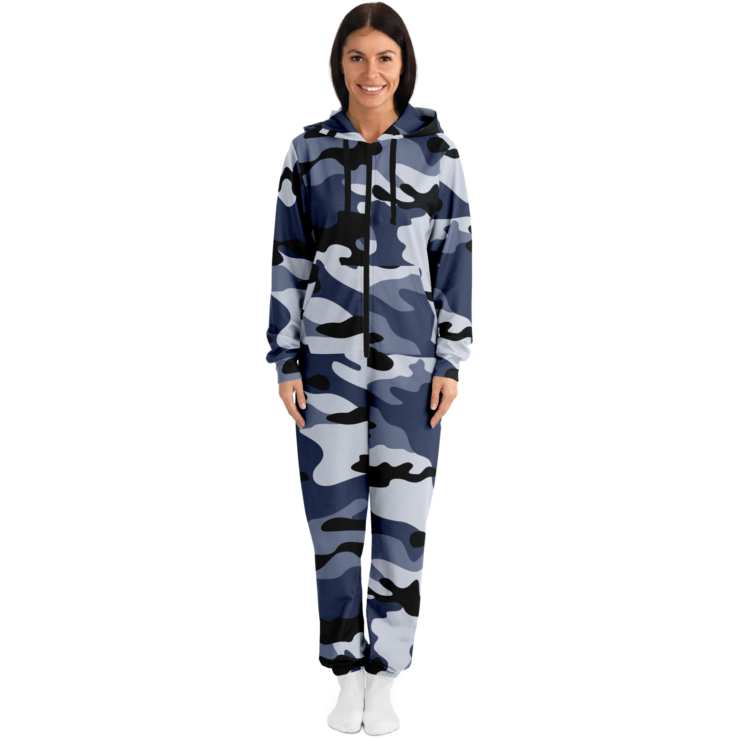 Camo Onesie | Light Blue Camouflage