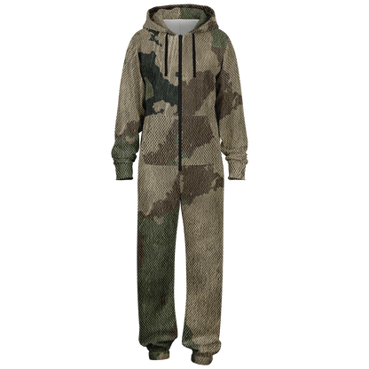 Camo Onesie | Dirty Brown Camouflage