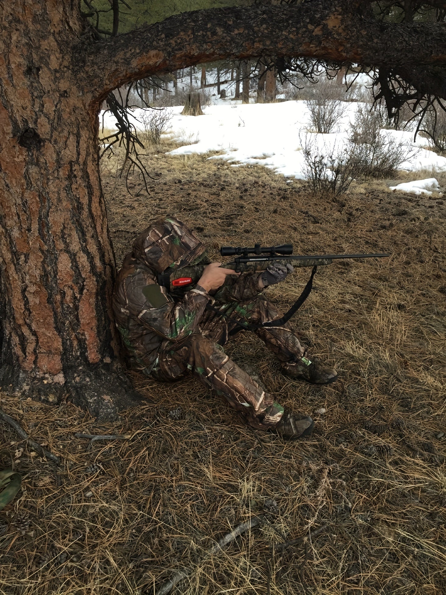 Men's Camo Hunting Jacket | Water-Resistant and Warm